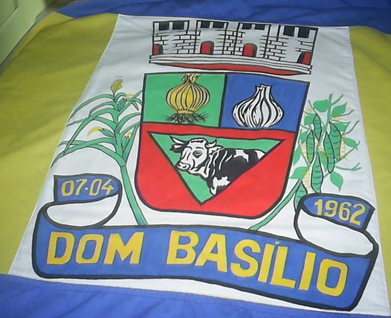 Brasão da cidade Dom Basílio