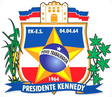 Brasão da cidade Presidente Kennedy