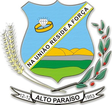 Brasão da cidade Alto Paraíso de Goiás