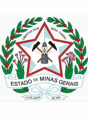 Brasão do estado do Minas Gerais