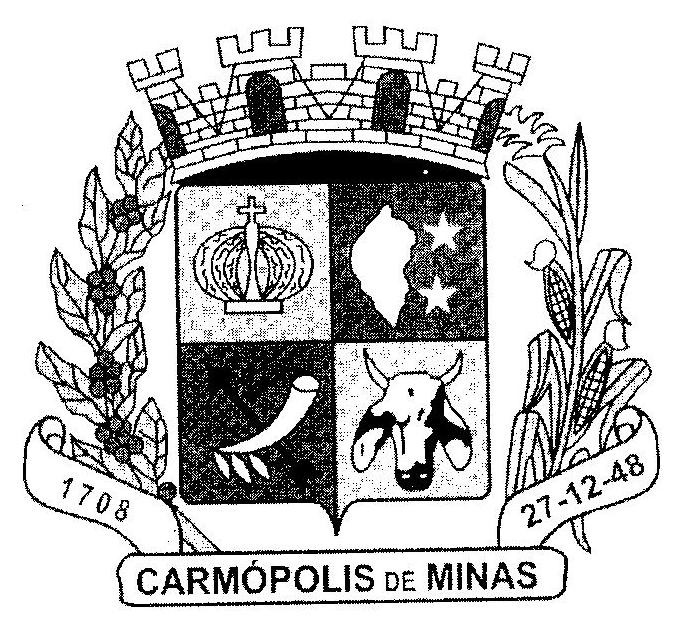 Brasão da cidade Carmópolis de Minas