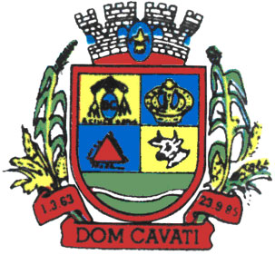 Brasão da cidade Dom Cavati