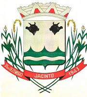 Brasão da cidade Jacinto