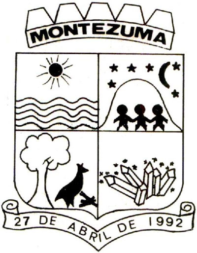 Brasão da cidade Montezuma