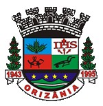 Brasão da cidade Orizânia