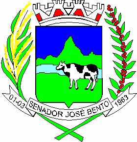 Brasão da seguinte cidade: Senador José Bento