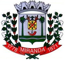 Brasão da cidade Miranda
