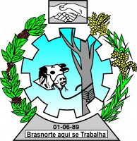 Brasão da cidade Brasnorte