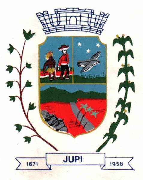 Brasão da cidade Jupi