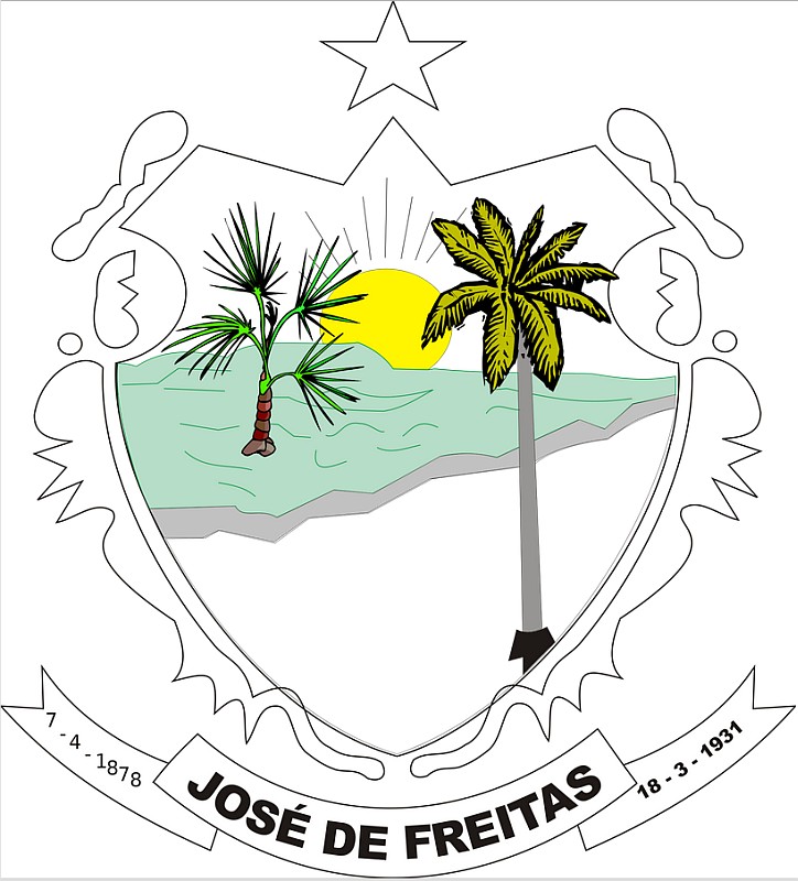 Brasão da cidade José de Freitas