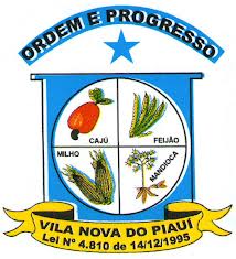 Brasão da cidade Vila Nova do Piauí