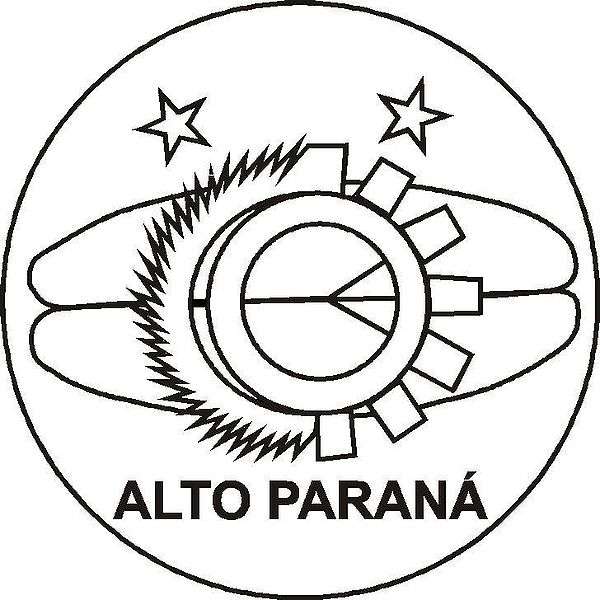 Brasão da cidade Alto Paraná