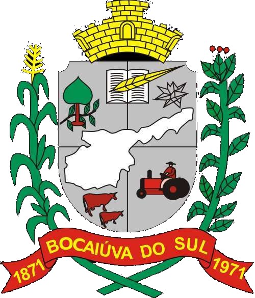 Brasão da cidade Bocaiúva do Sul