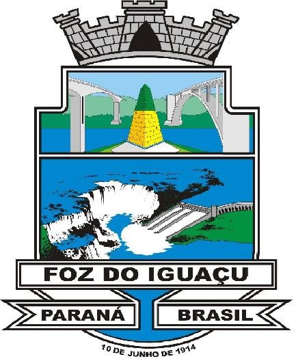 Brasão da cidade Foz do Iguaçu
