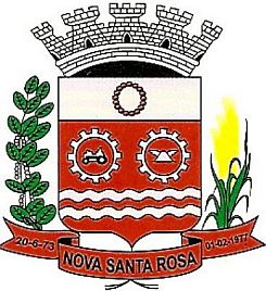 Brasão da cidade Nova Santa Rosa