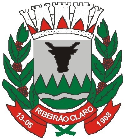 Brasão da cidade Ribeirão Claro