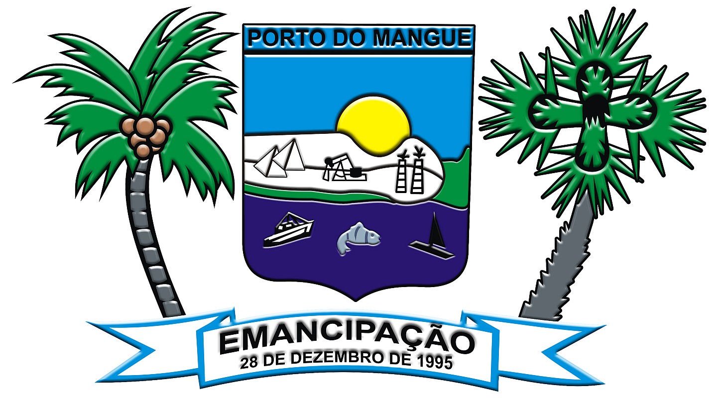 Brasão da cidade Porto do Mangue