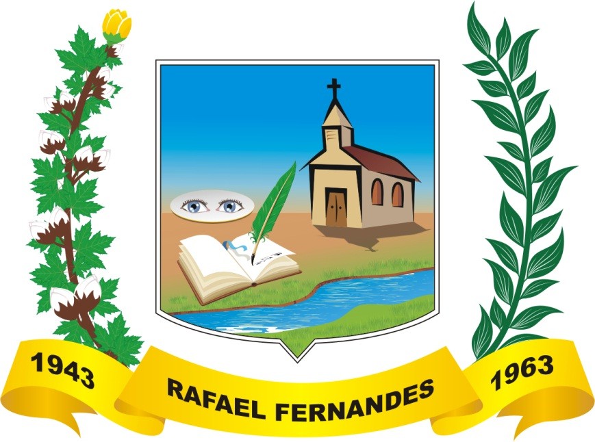 Brasão da cidade Rafael Fernandes