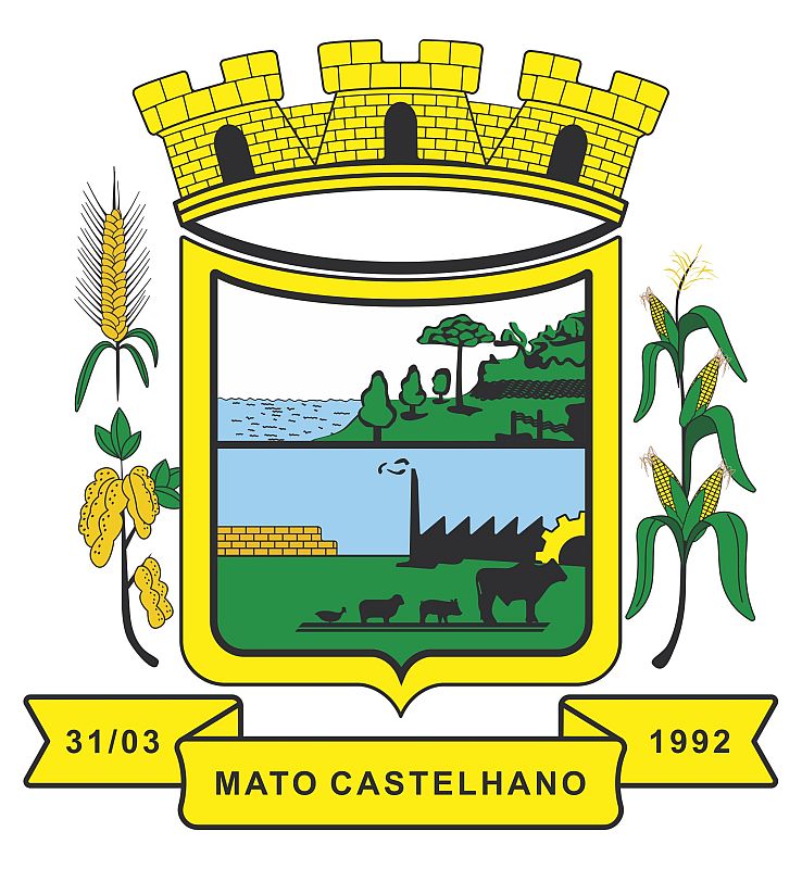 Brasão da cidade Mato Castelhano