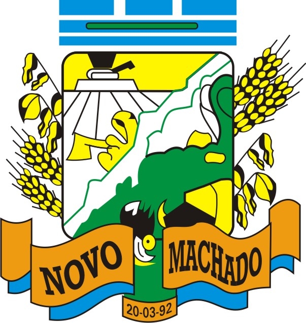 Brasão da cidade Novo Machado