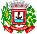 Brasão da seguinte cidade: Porto Xavier