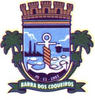 Brasão da cidade Barra dos Coqueiros