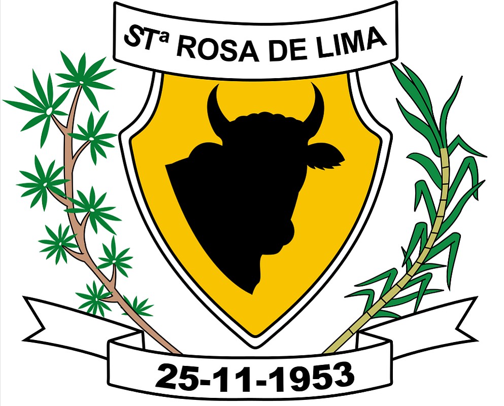 Brasão da cidade Santa Rosa de Lima