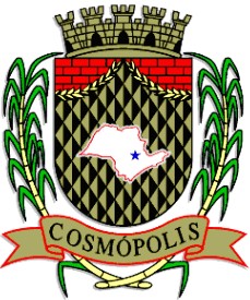 Brasão da cidade Cosmópolis