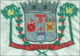 Brasão da seguinte cidade: Pirangi