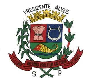 Brasão da cidade Presidente Alves