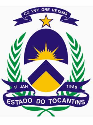 Brasão do estado do Tocantins